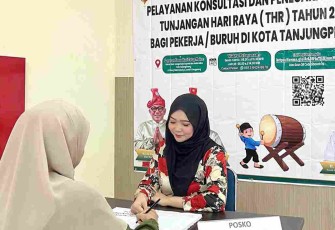Pemkot Tanjungpinang Ingatkan Perusahaan Bayar THR 