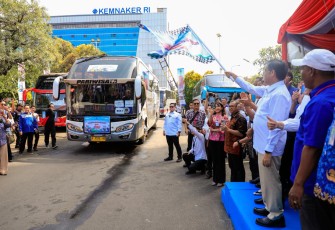 Kemenaker Koordinasikan Mudik Gratis bagi 12.690 Pekerja dan Ojol