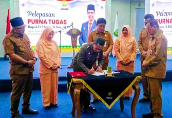 Wali Kota Lis Tunjuk Muhammad Yatim Sebagai Plt Kadis Tenaga Kerja