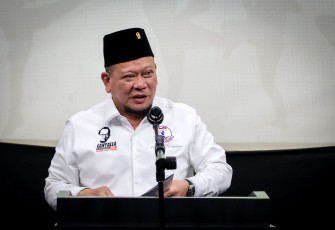 Anggota DPD RI asal Jawa Timur, AA LaNyalla Mahmud Mattalitti