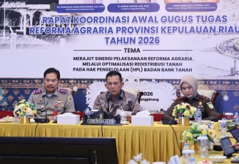 Rakor Awal GTRA Provinsi Kepri, Selasa (7/7/2026)