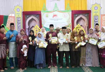 Penutupan MTQH Kelurahan Bukit Cermin