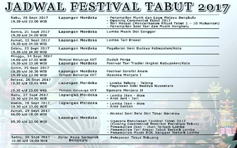jadwal