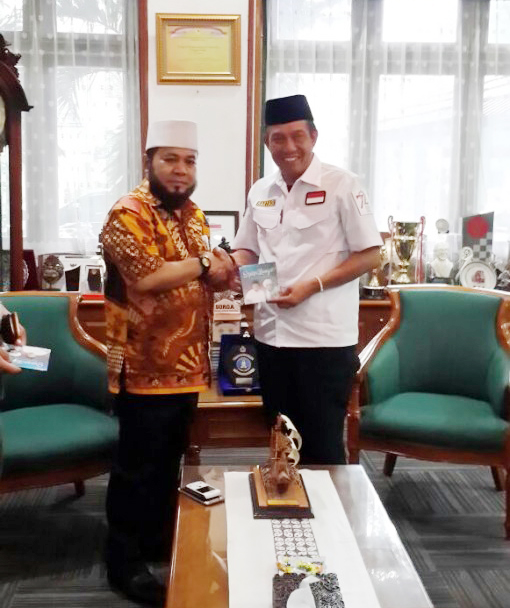 Walikota Bengkulu Helmi Hasan melakukan kunjungan kerja (Kunker) ke Pemerintah Kota Jogjakarta, Jumat (4/7/2017).