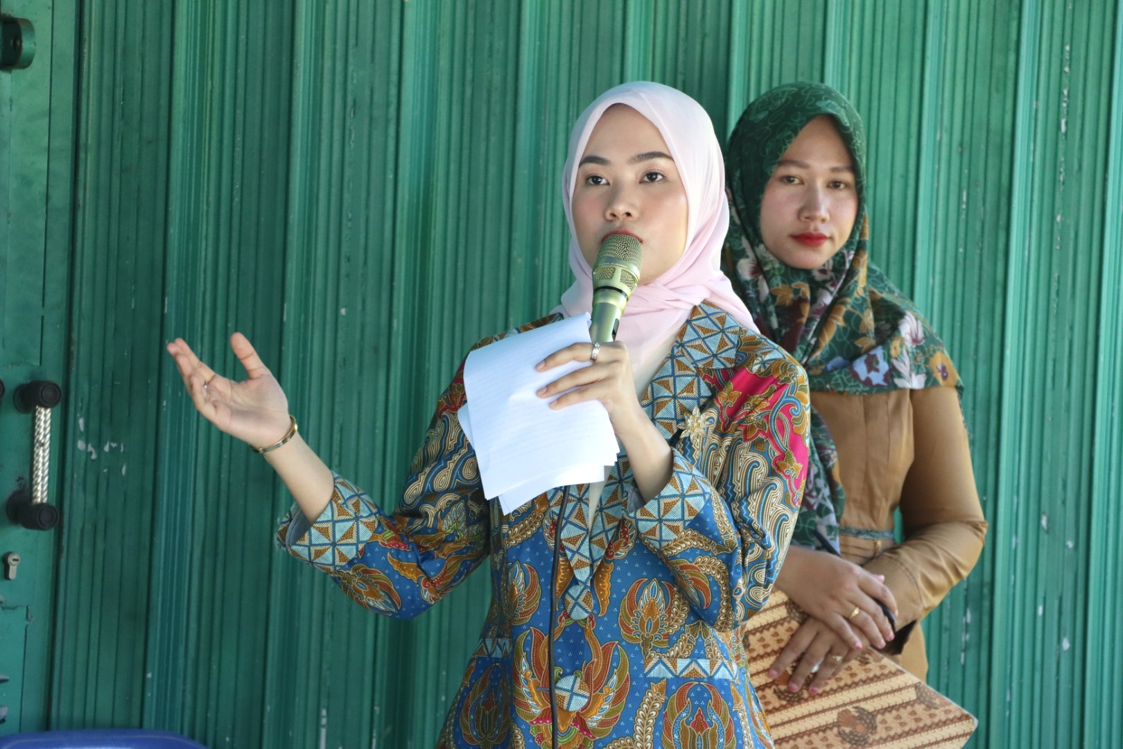 Sambutan Ketua TP PKK Bintan dalam Pra Launching Rumah Asuh Bintan Kasih