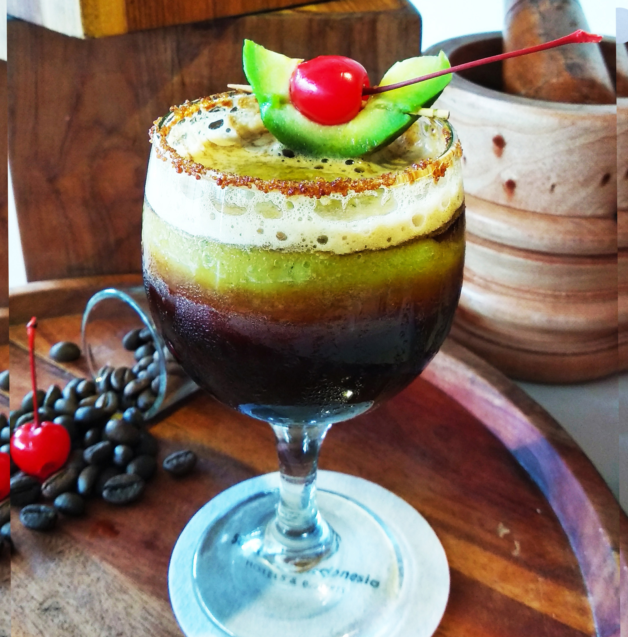 Black Avocado Latte
