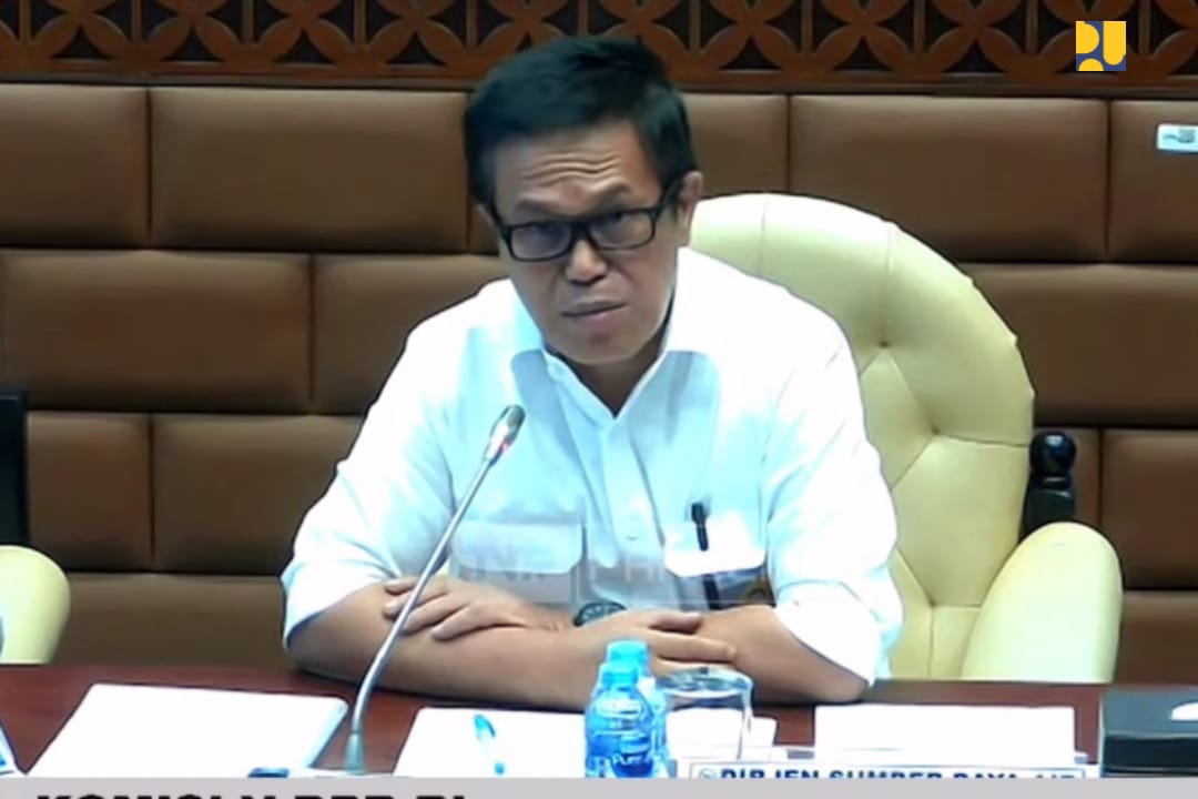 Direktur Jenderal Sumber Daya Air Kementerian PUPR Bob Arthur Lombogia