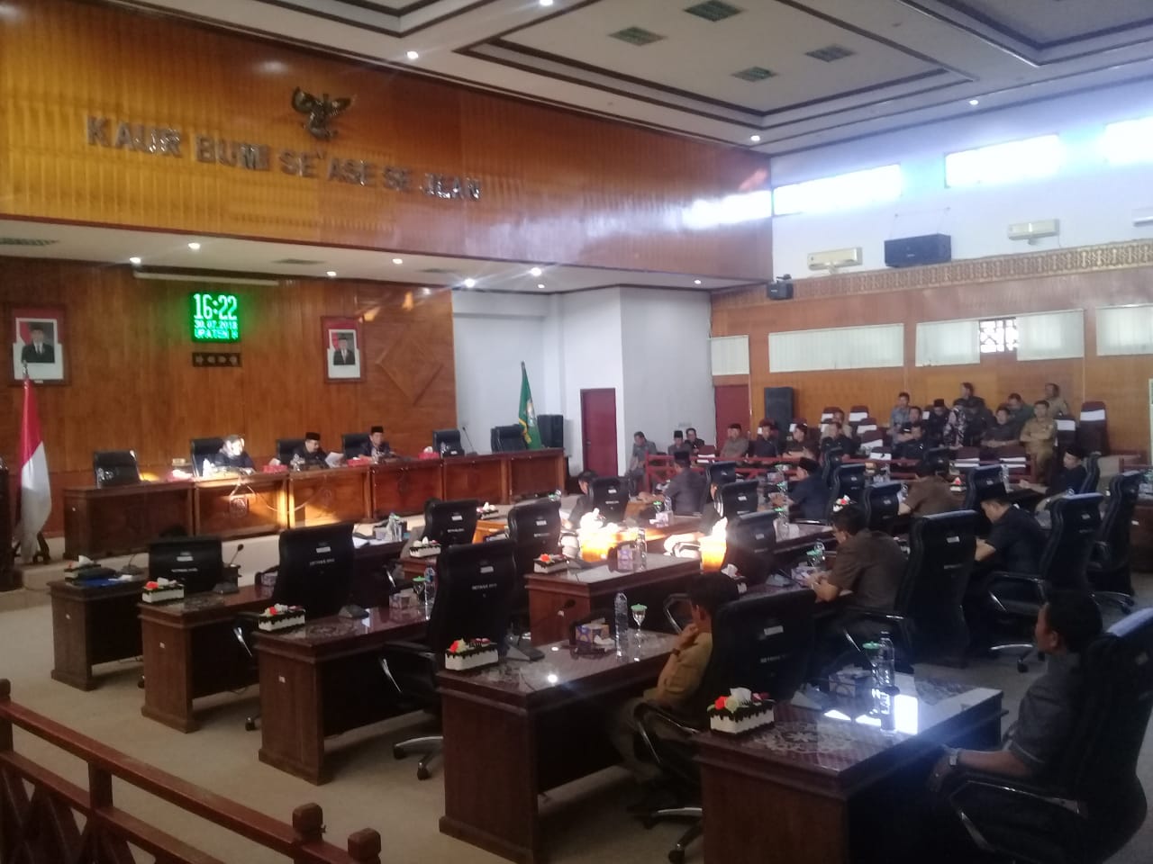 Pengesahan APBD-P Kaur