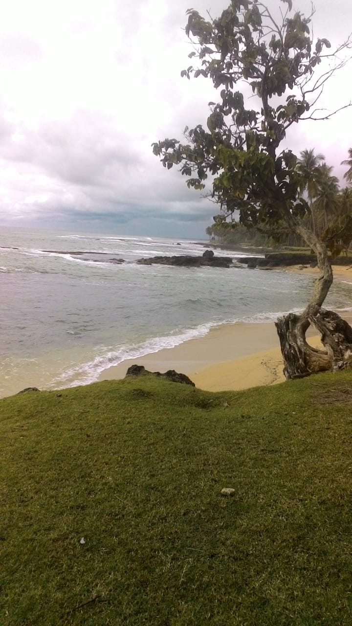 Keindahan pantai karang nyerbu