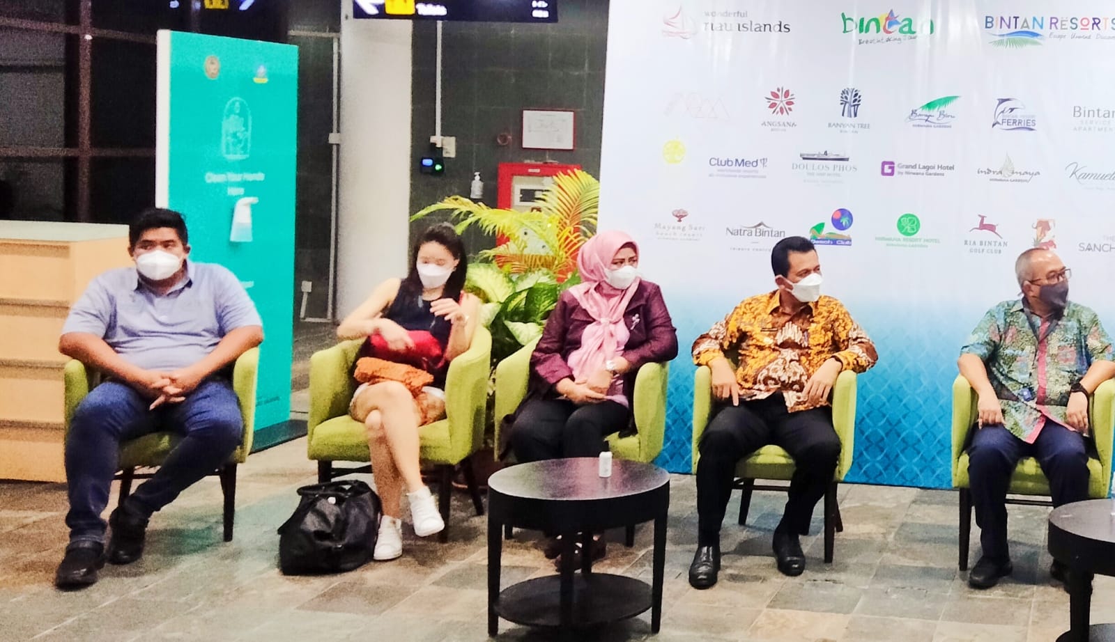 Penyambutan wisman Singapore