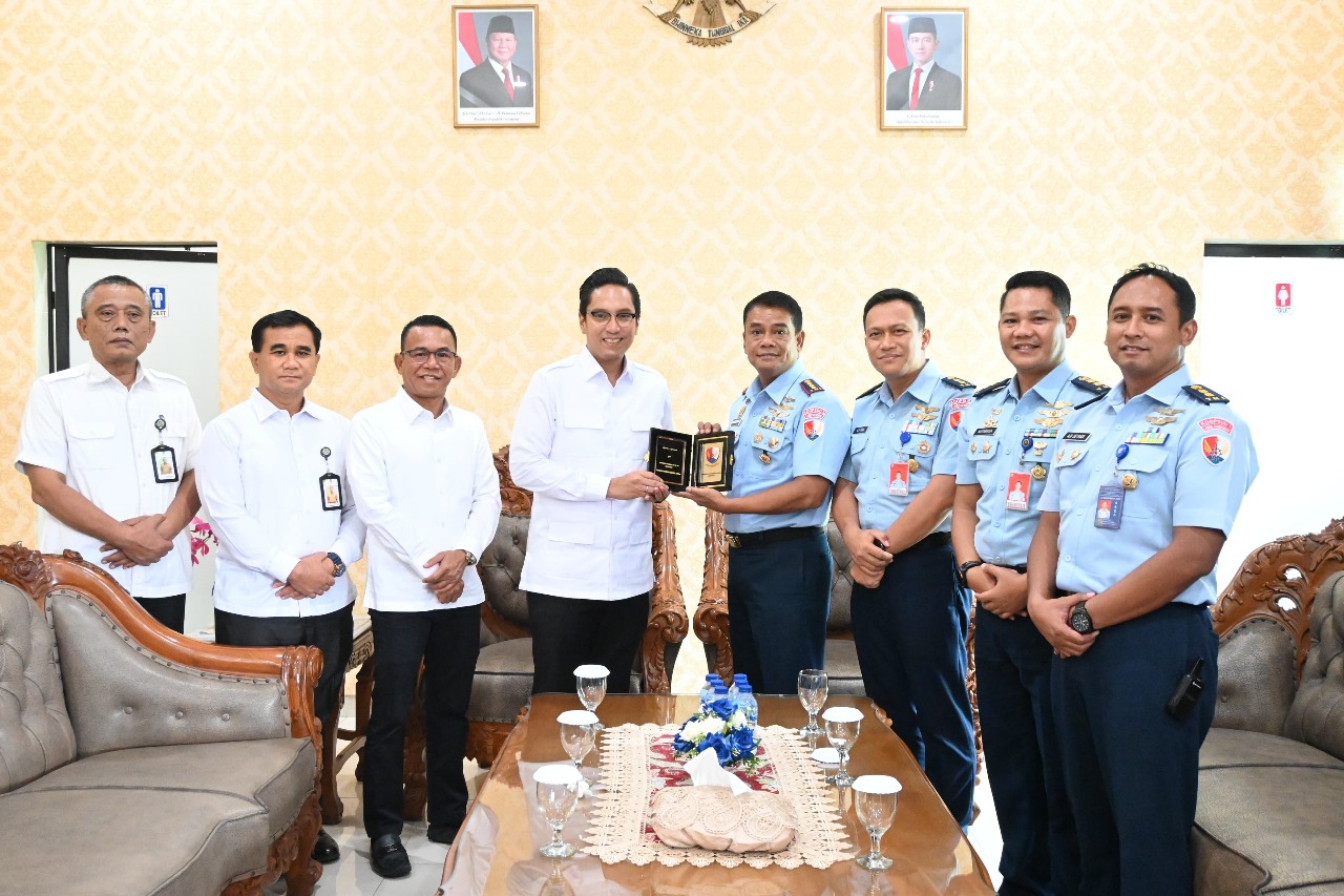 Audiensi Walkot Medan di Lanud Soewondo