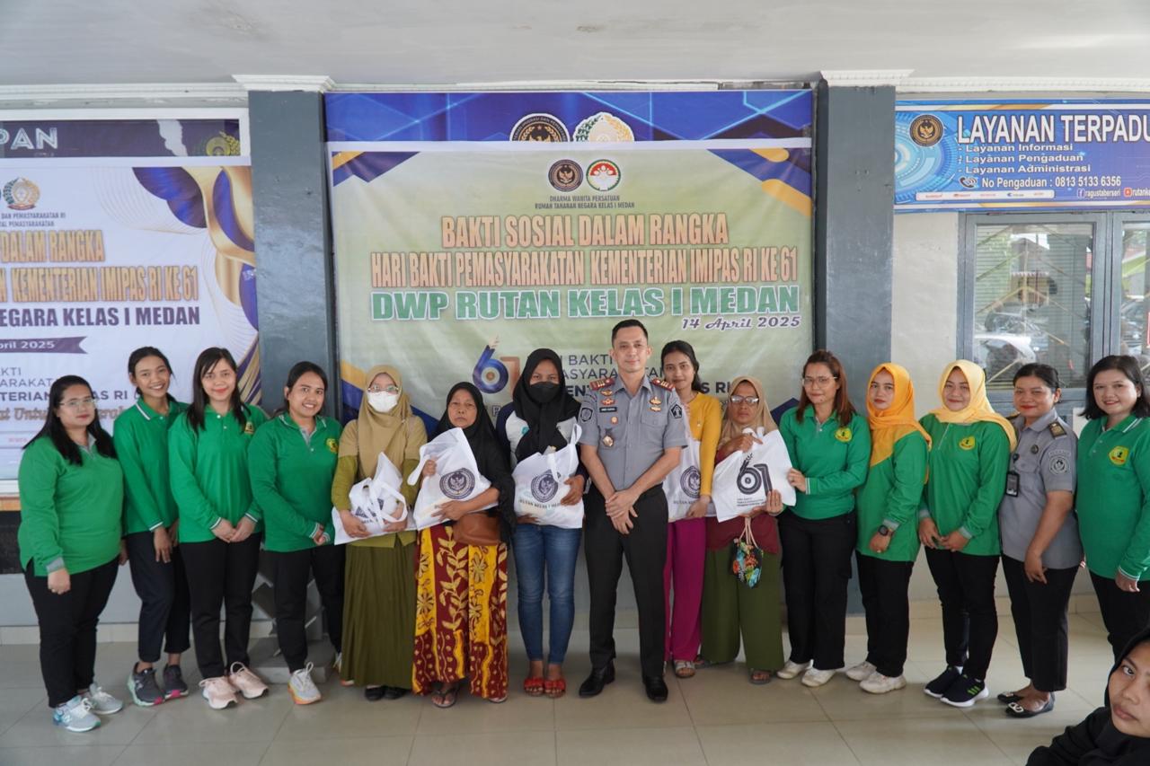 Baksos di Rutan Kelas I Medan