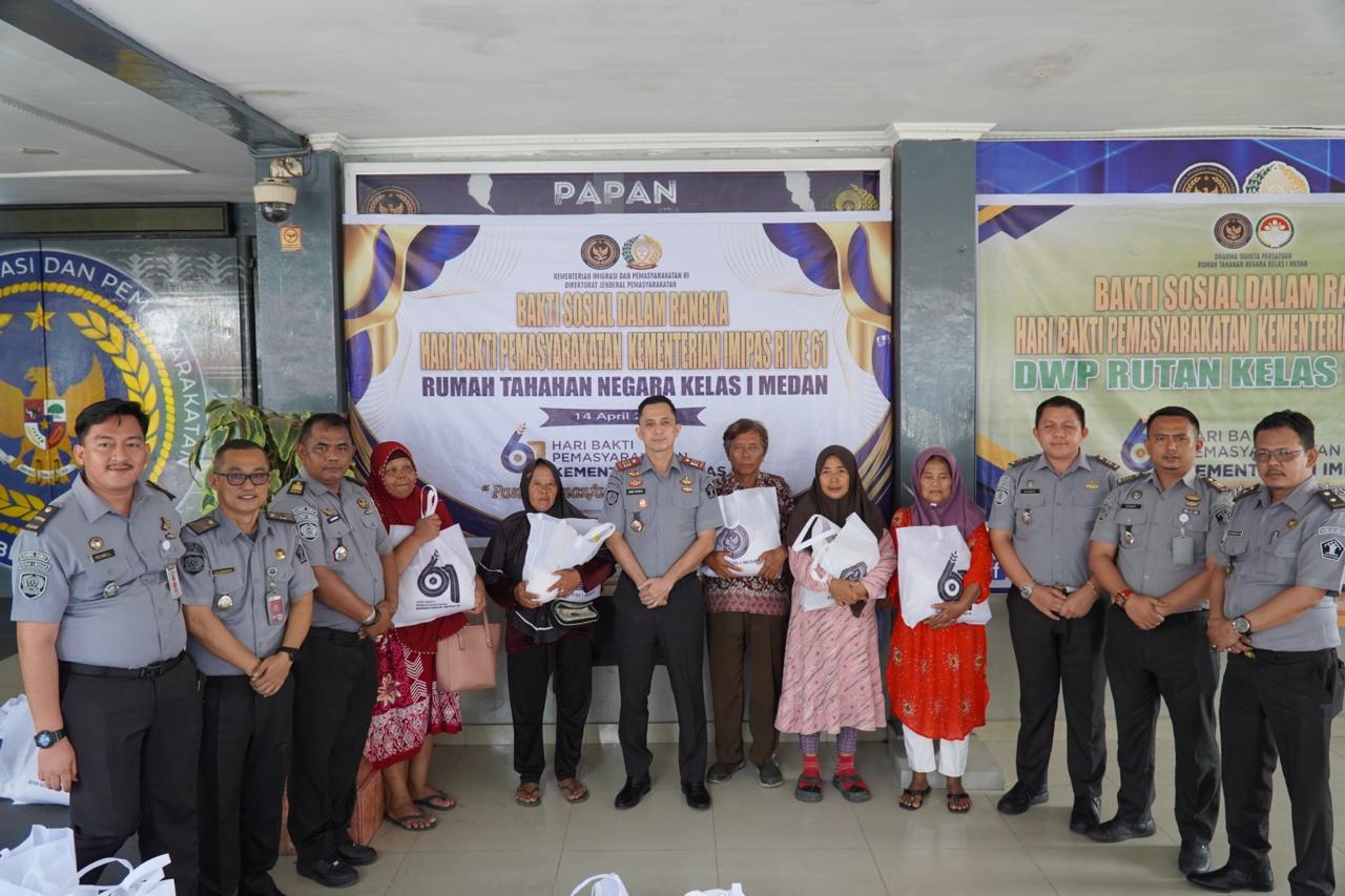 Baksos di Rutan Kelas I Medan