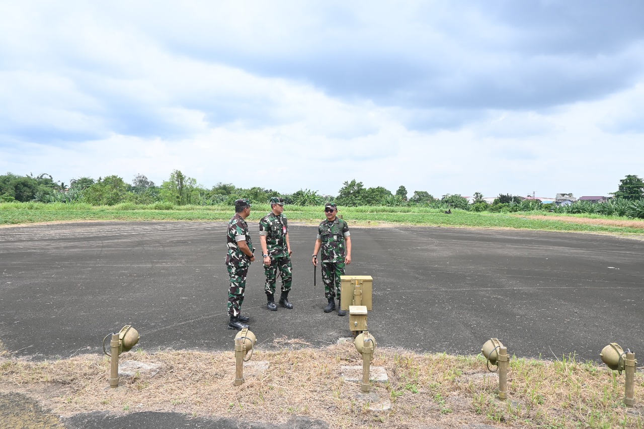 Saat Kunjungan di Lanud Soewondo