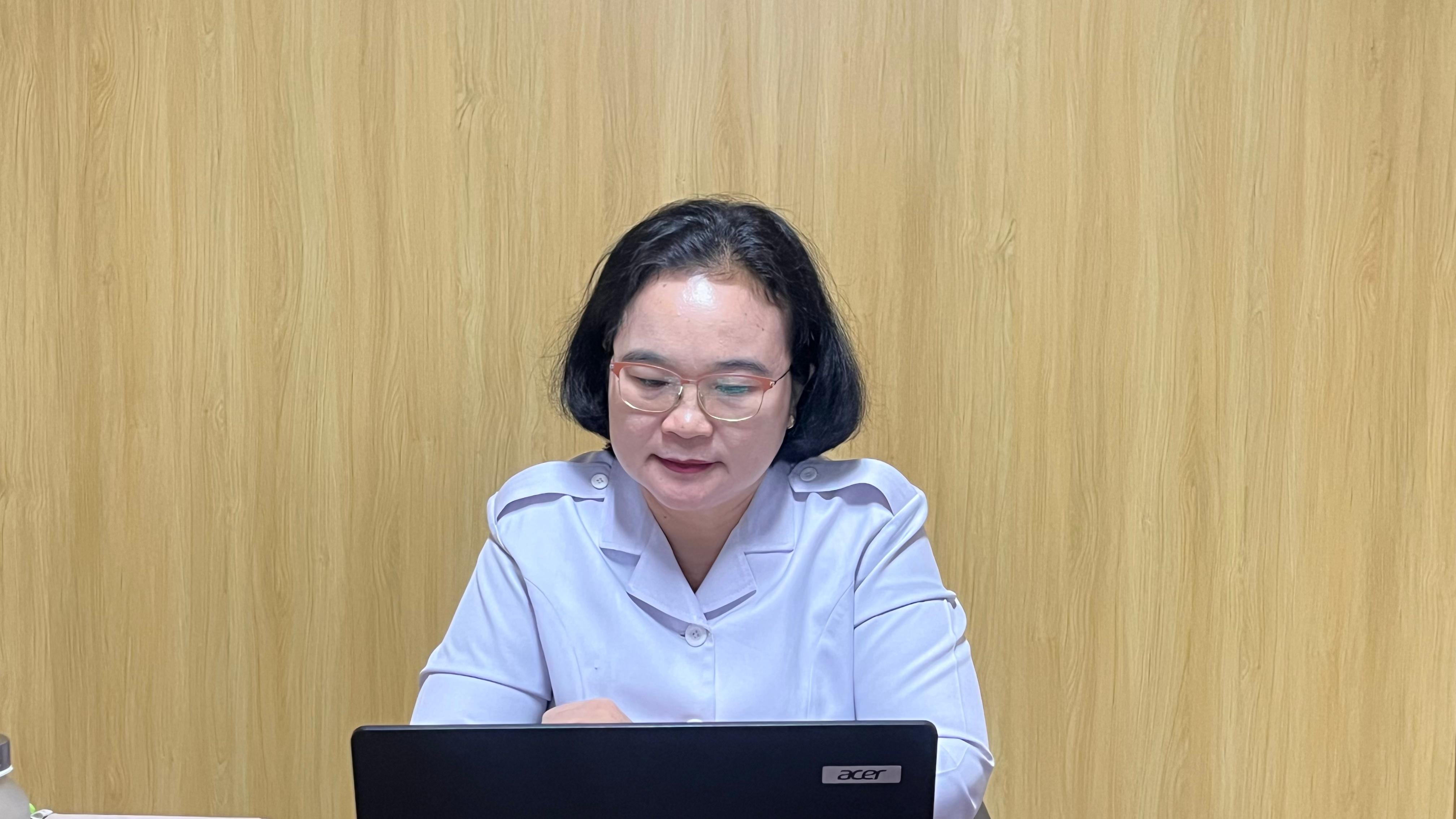 Jajaran Kenteriam HAM Sumut Ikuti Kegiatan Secara Virtual