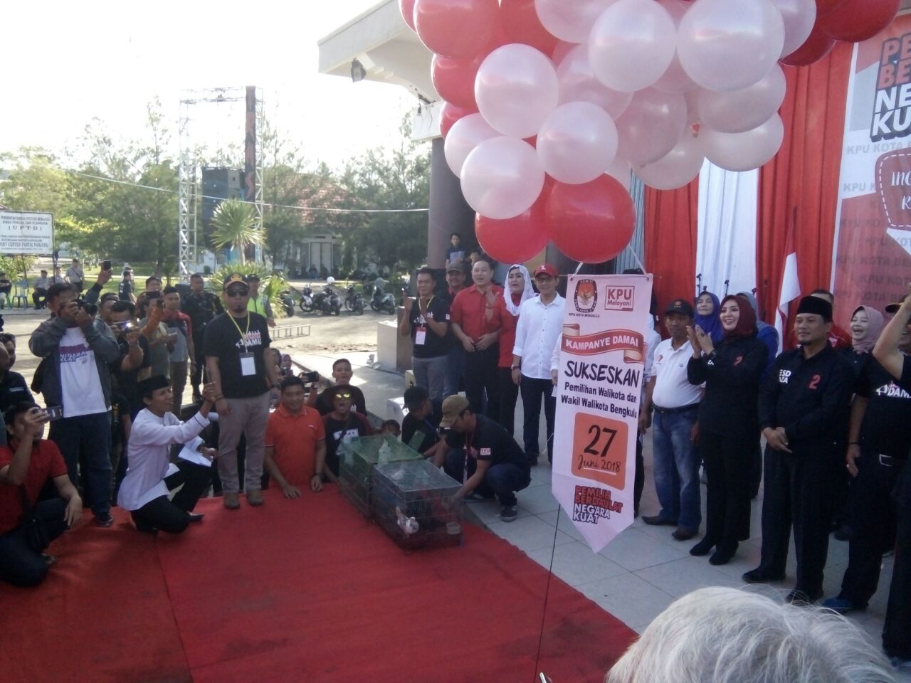 Pelepasan Balon Demokrasi.