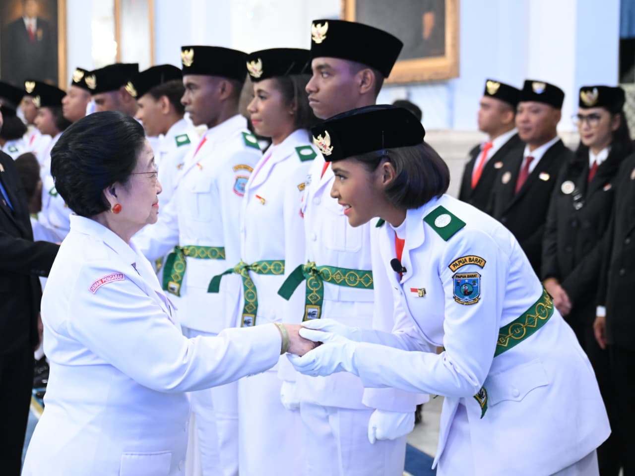Pengukuhan Paskibraka Tingkat Pusat 2025