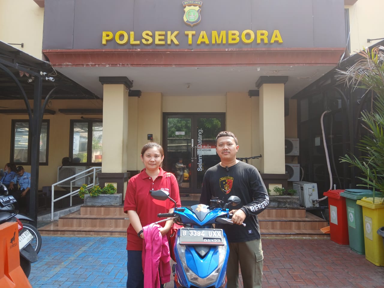 Polsek Tambora Polres Metro Jakarta Barat.