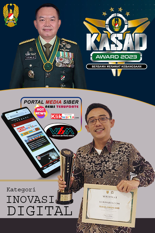 KLIKWARTA.COM RAIH PENGHARGAAN KASAD AWARD 2023 