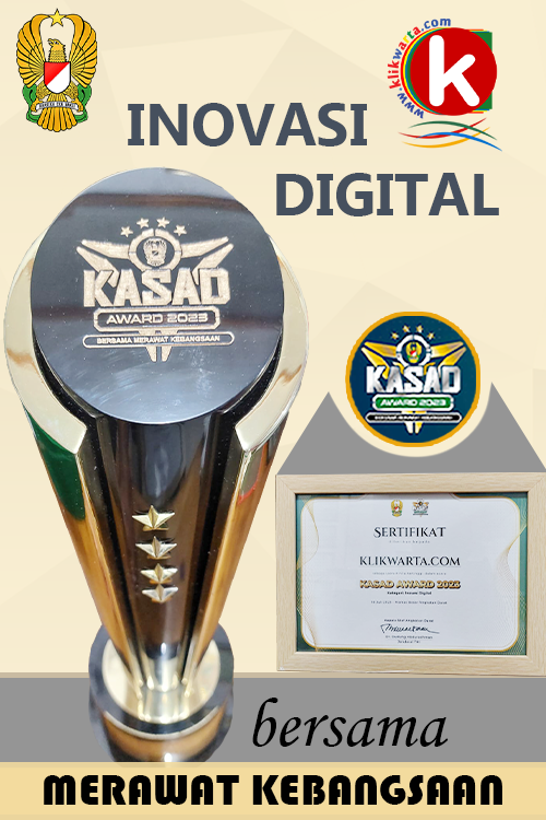 KLIKWARTA.COM RAIH PENGHARGAAN KASAD AWARD 2023 
