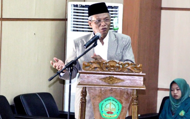 Plt Rektor IAIN Bengkulu Prof. Dr Sirajuddin, Rabu (26/4).