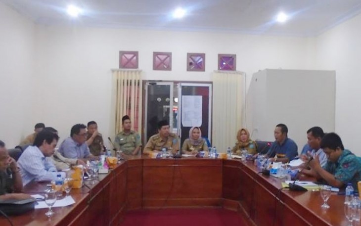 Hearing Komisi III DPRD Kota Bengkulu bersama Pedagang PTM Bengkulu, Selasa (23/05/2017).