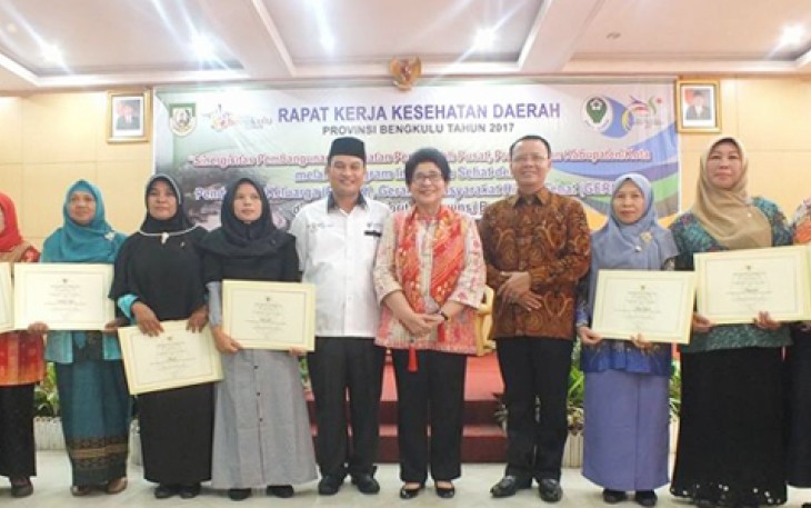 Wagub Rohidin Mersyah saat menghadiri Rapat Kerja Kesehatan Daerah (RAKERKESDA) Propvinsi Bengkulu