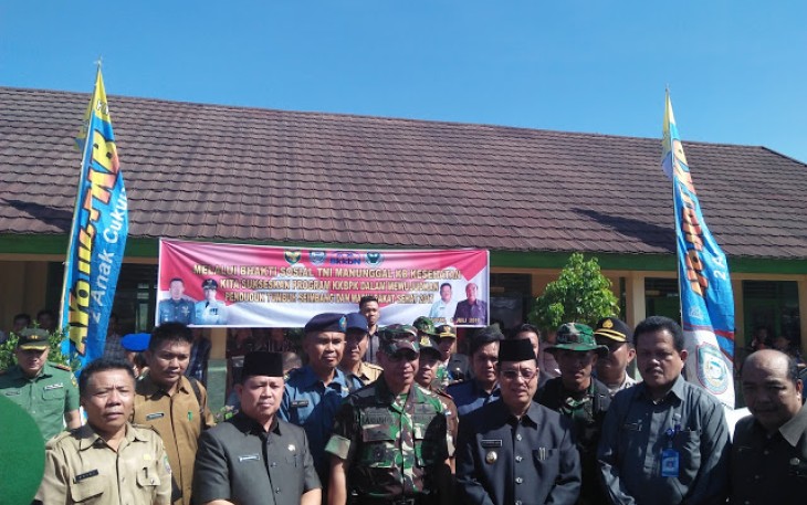 Bupati Bundra Buka Kegiatan TMMD