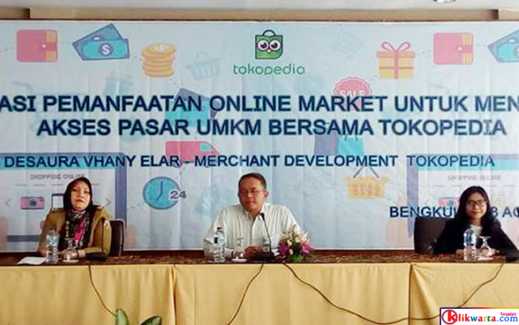 Sosialisasi Pemanfaatan online market untuk meningkatkan akses pasar UMKM