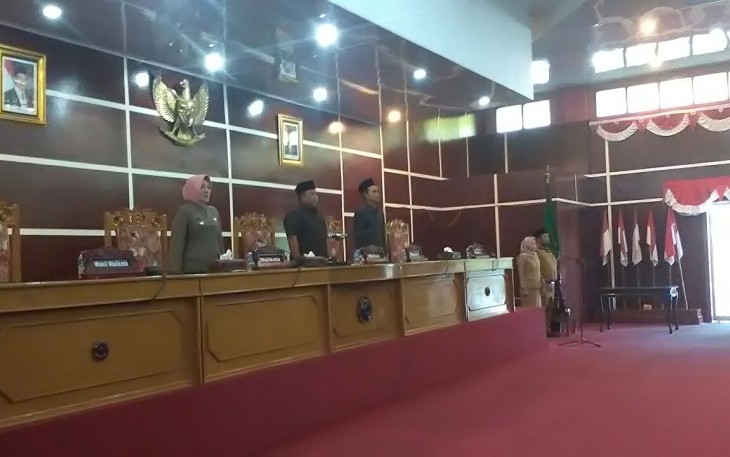 Rapat Paripurna DPRD Kota Bengkulu