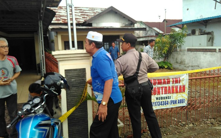 Warga dihebohkan penemuan sesosok mayat seorang Dosen UNIB
