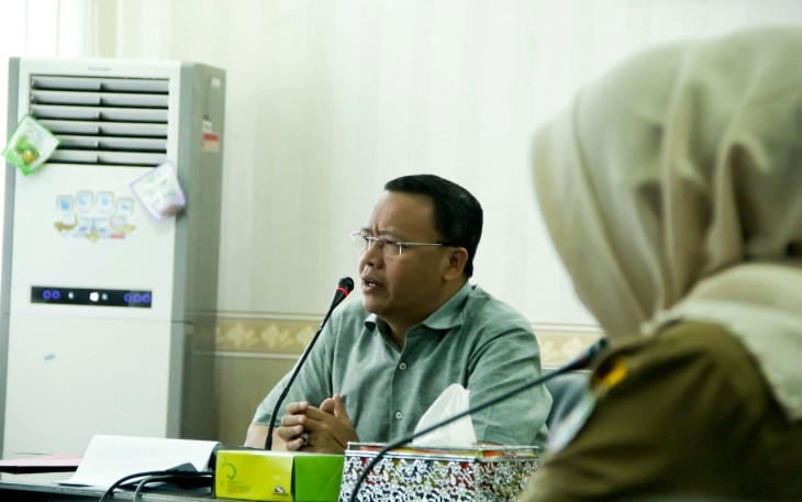 Rapat terbatas di Pemprov Bengkulu 