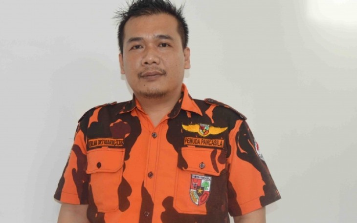 Erlan Oktriandi, Ketua Caretaker Pemuda Pancasila Kota Bengkulu
