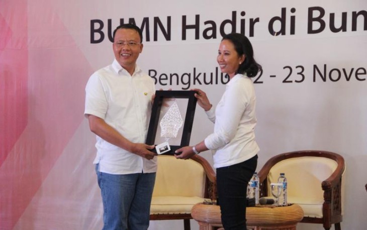 Kunjungan Menteri BUMN Rini Soemarno ke Bengkulu Terkait lahan  11,8 Hektar dibawah otoritas Pelindo II