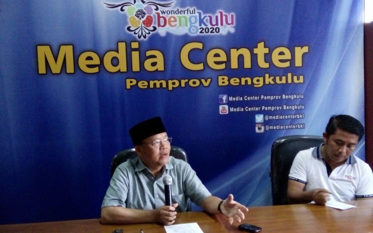Plt Gub Bengkulu Rohidin Mersyah