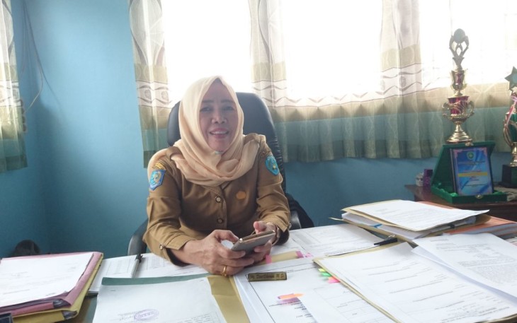 Kepala Dinas Perindustrian dan Perdagangan Kota Bengkulu Dewi Dharma