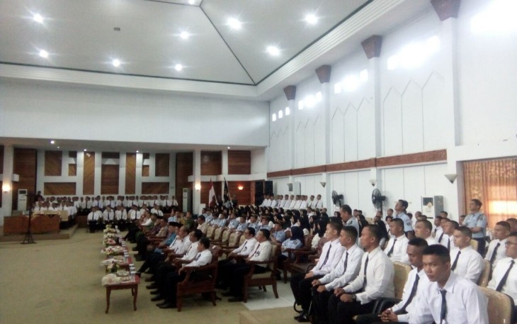 260 CPNS Kumham nampak serius mengikuti orientasi pembekalan