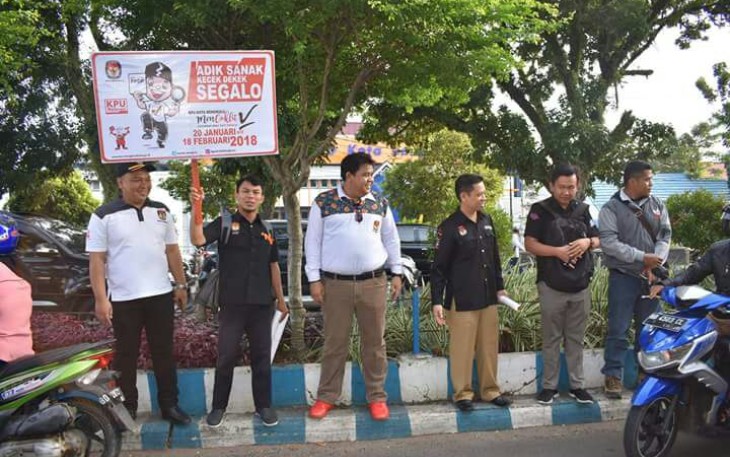 Sosialisasi Coklit KPU Kota Bengkulu