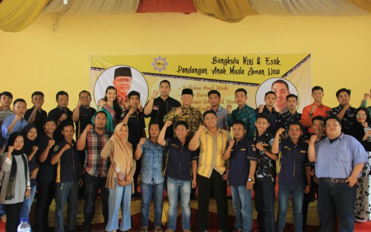Plt Gubernur Bengkulu Menjadi Narasumber 'Bengkulu Kini dan Esok Pandangan Anak Muda Zaman Now'