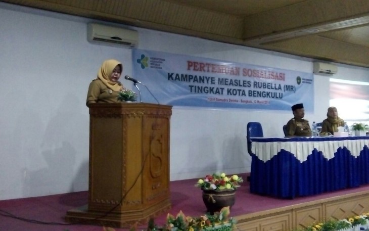 Sosialisasi kampanye Campak Measles dan Rubella (MR)