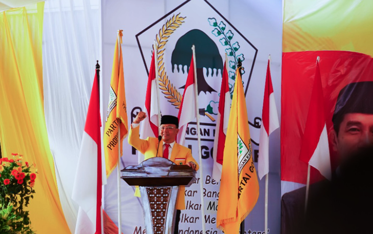 Rohidin Mersyah resmi pimpin Partai Golkar Provinsi Bengkulu.