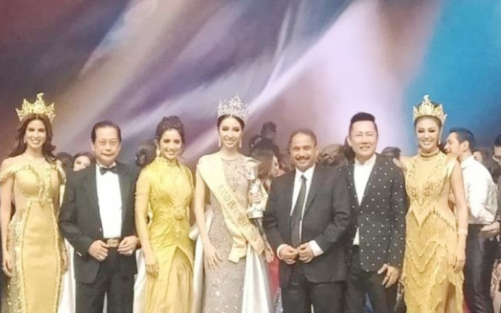 Nadia Purwoko yang berasal dari Bengkulu pemenang Miss Grand Indonesia 2018