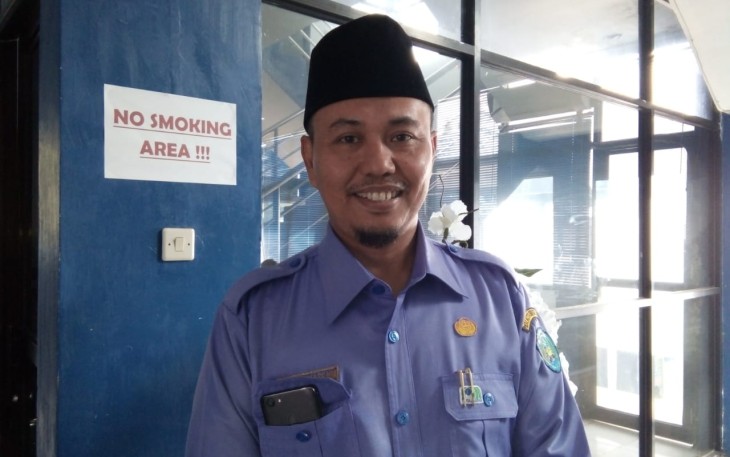 Direktur PDAM Tirta Dharma Kota Bengkulu Sjobirin Hasan 
