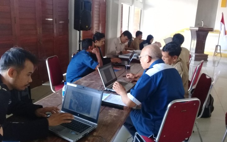 Kegiatan di Gedung Serba Guna Padang Kempas Kabupaten Kaur