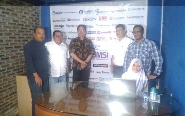 Ketua Dewan Pers saat memverifikasi SMSI Provinsi Banten