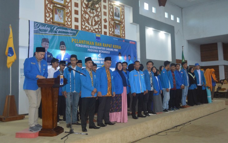 Pelantikan Ketua PKC PMII Provinsi Bengkulu