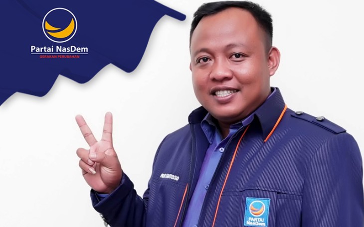 Caleg NasDem Pujo Santoso