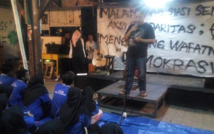 Malam Apresiasi Seni, Sabtu (22/09) pukul 20.00 WIB di Cafe Art, Taman Budaya Bengkulu. 