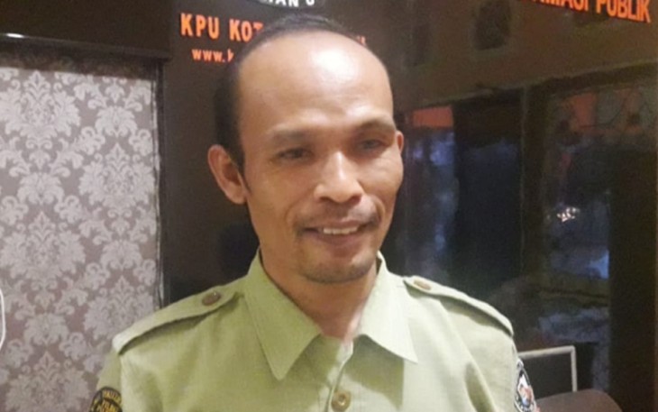 Komisioner KPU Kota Bengkulu Debi Harianto