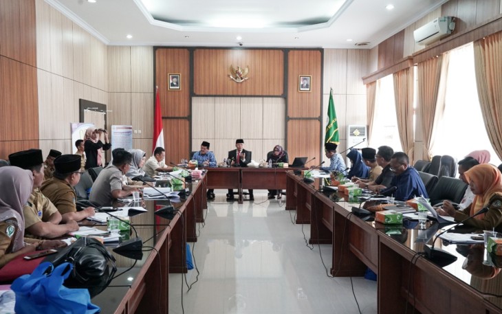 Sekretaris Daerah Provinsi Bengkulu, Nopian Andusti senin pagi membuka Lokakarya Pembentukan Kelompok Kerja Akselerasi Pencapaian Pembangunan Berbasis Kependudukan Provinsi Bengkulu